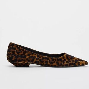 ZARA Leopard Print Flats